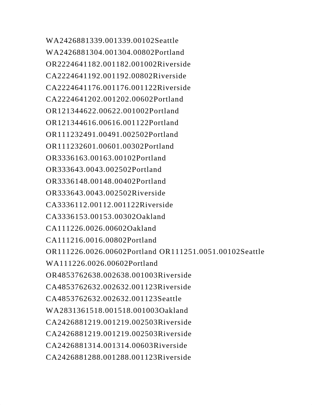 DataDestination PalletsTotal CasesCases redCases whiteCases organi.docx_d4mpm1vrfrh_page5