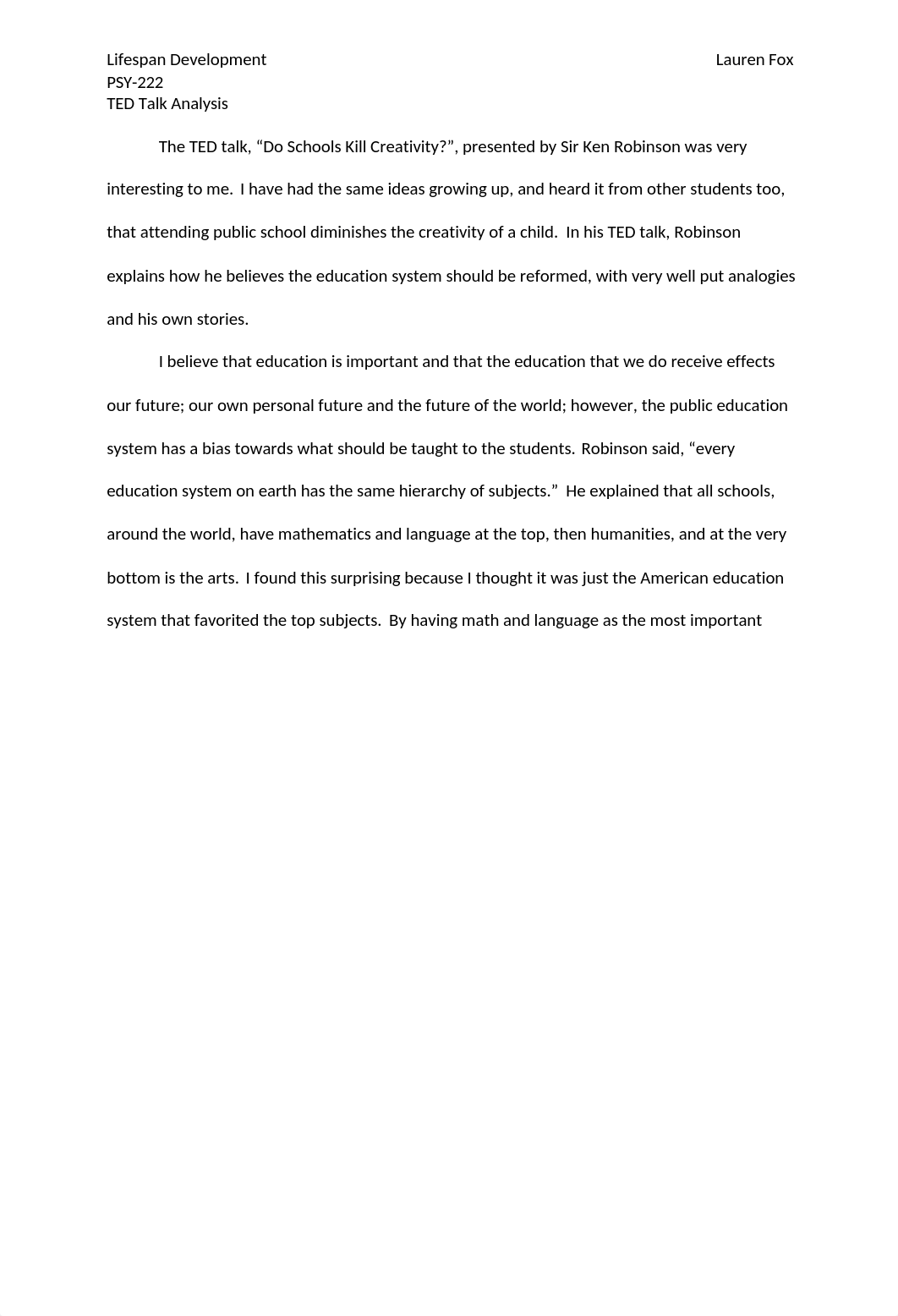 PSYCH - TED talk analysis.docx_d4msk202ak4_page1