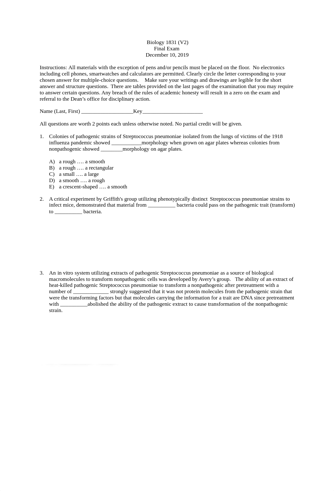 Key- Biology 1831-Final Exam-3.docx_d4mvzur7hfa_page1