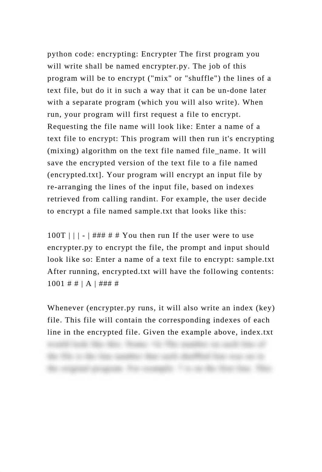 python code encrypting Encrypter The first program you will write .docx_d4mxhym22eq_page2