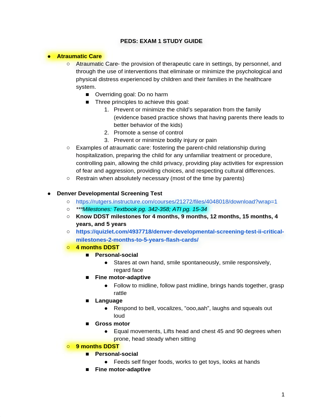 PEDS EXAM 1 STUDY GUIDE.docx_d4my34jsg1b_page1