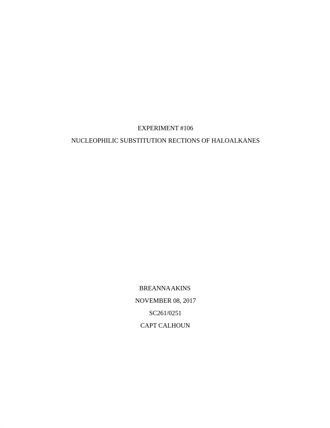 Exp 106 Nucleophilic Substitution Reactions of Haloalkanes.docx_d4mzi5xz9w9_page1