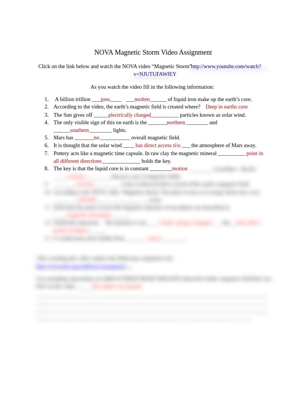 NOVA Magnetic Storm Video Assignment - complete.docx_d4n9n6oh1sj_page1