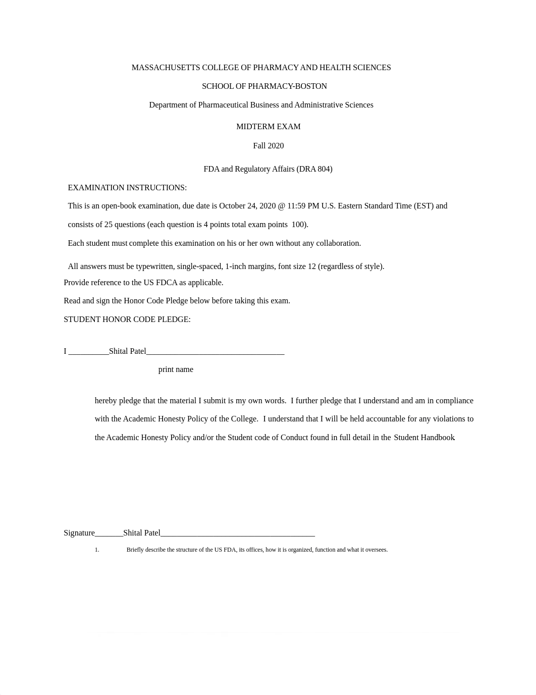 FDA Midterm 2020 .docx_d4o2w5i7h3m_page1