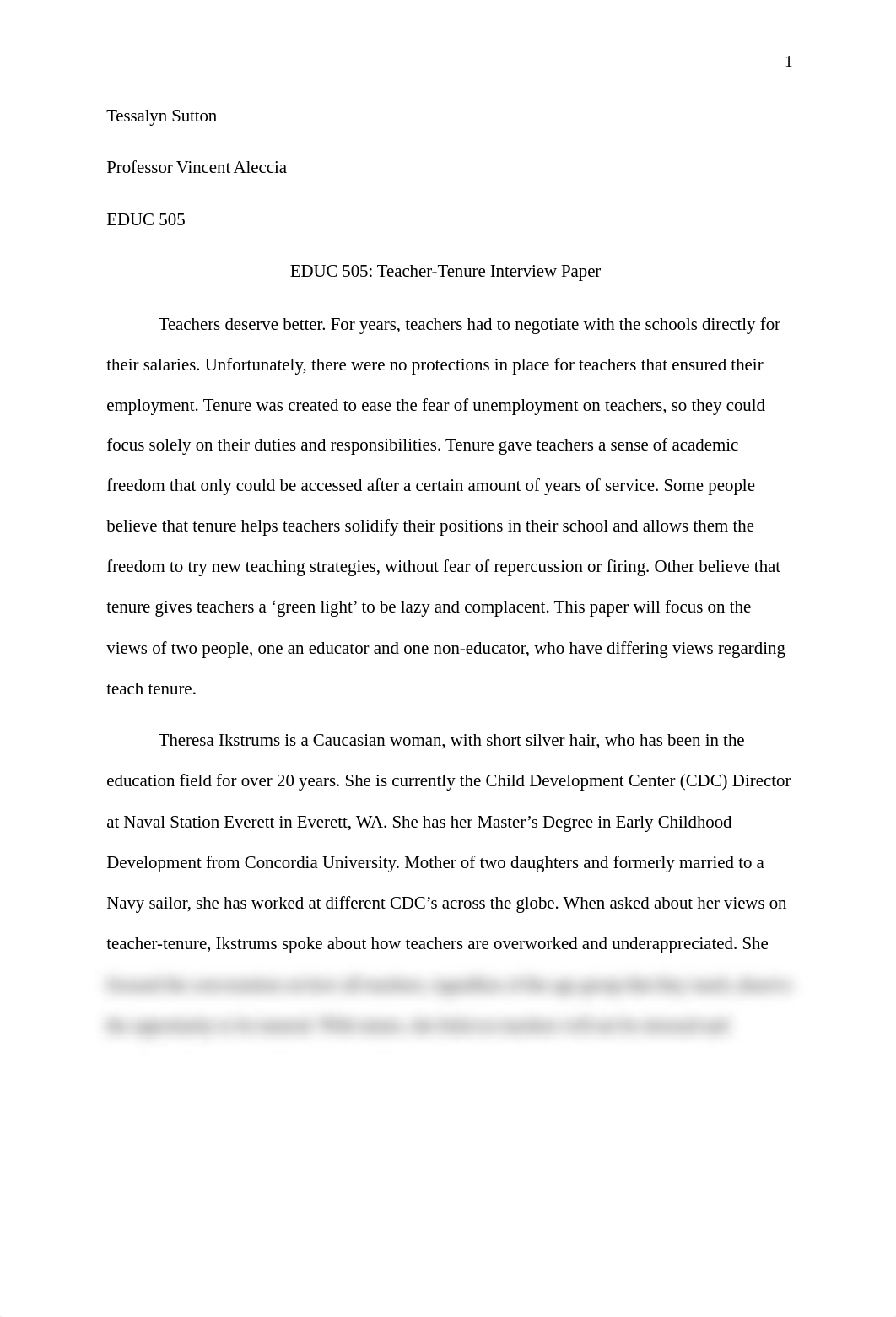 EDUC 505 - Teacher Tenure Paper.docx_d4o54zqqsi5_page1