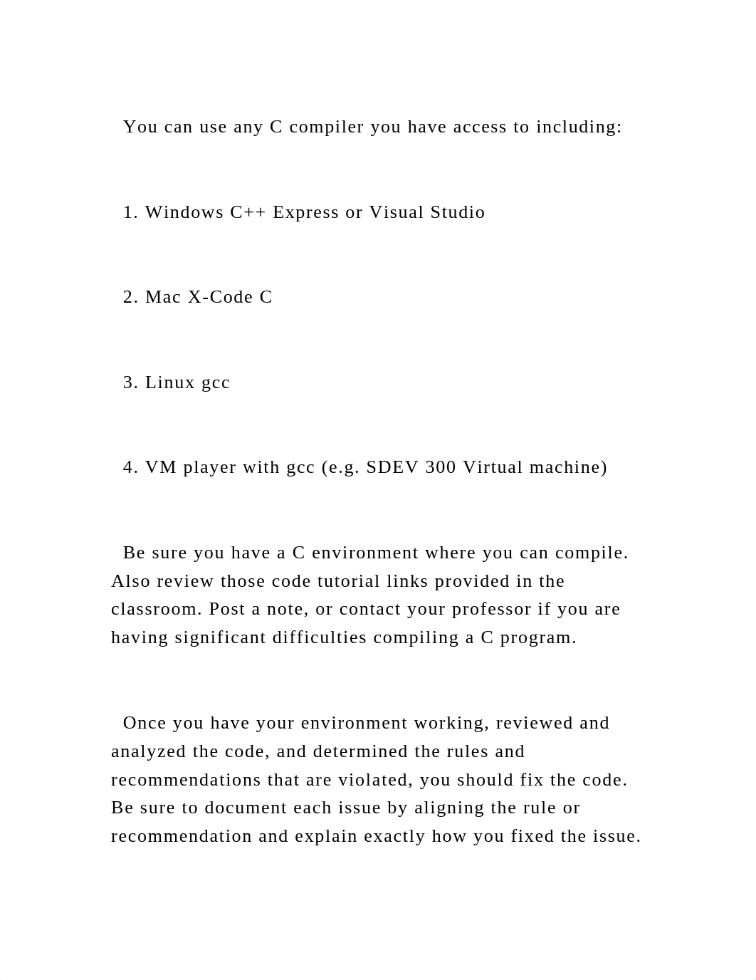 Fixing C code with Vulnerabilities    Overview    In th.docx_d4obs2zpct8_page5