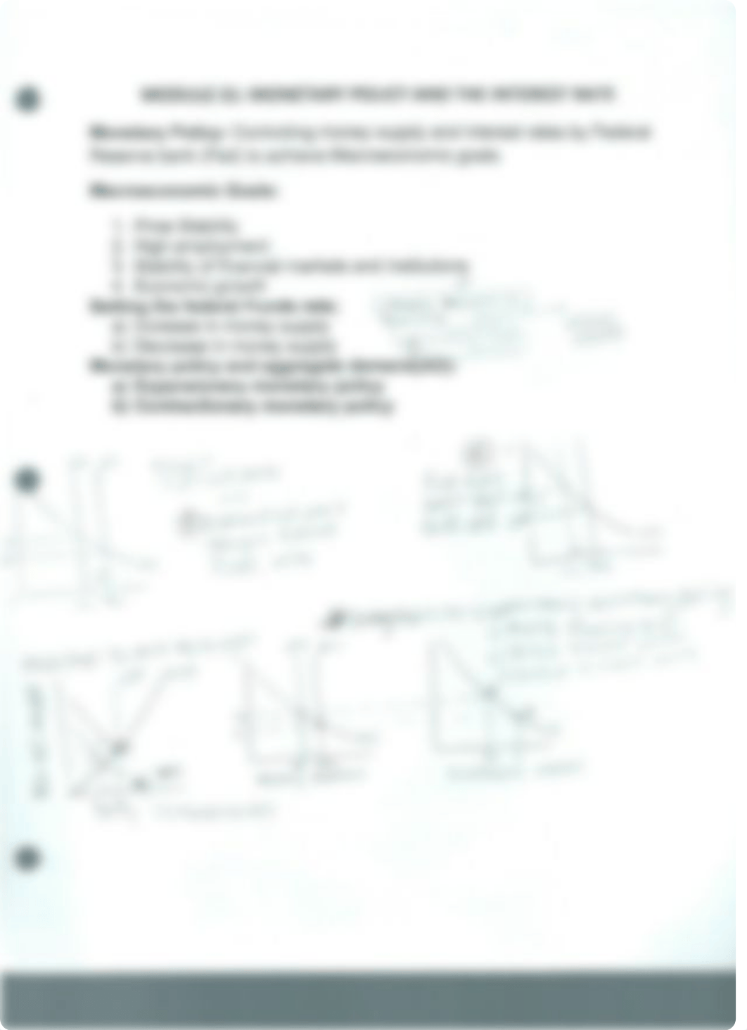 ECON-Module 29 &amp; 31 Market for Loanable Funds, Monetary Policy &amp; Interest Rate_d4oi4bmifiq_page2