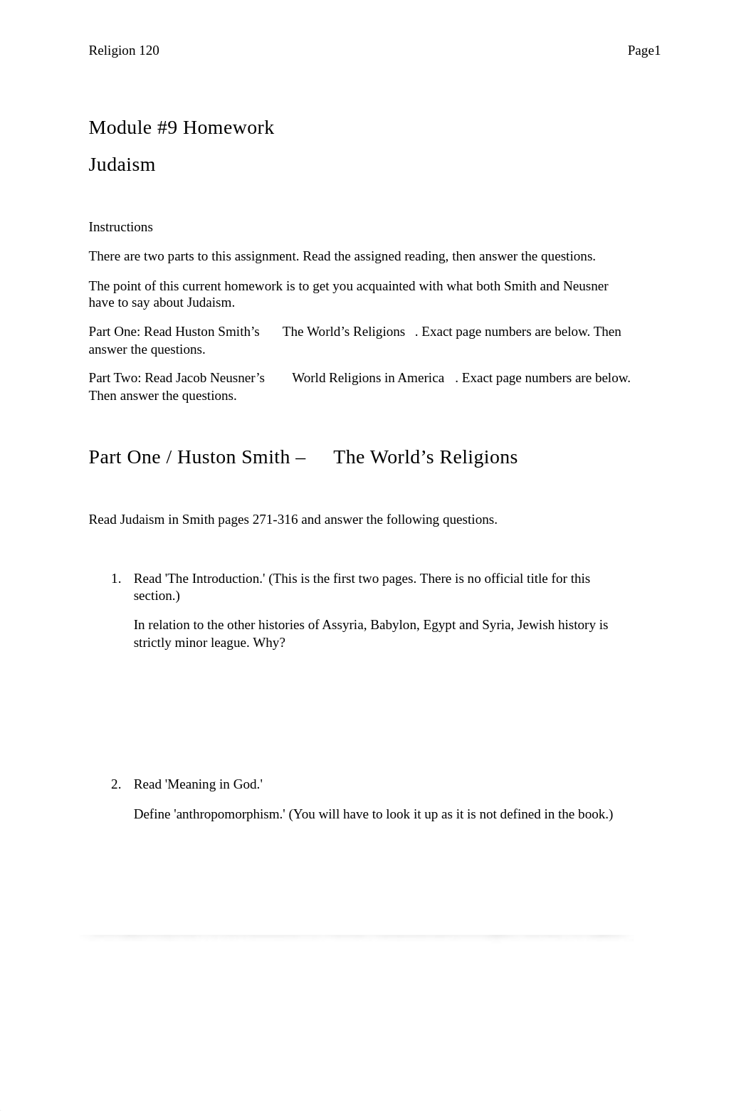 Josef'sModuleNineHomework(Relig120)(Judaism).pdf_d4ojxew2ii4_page1