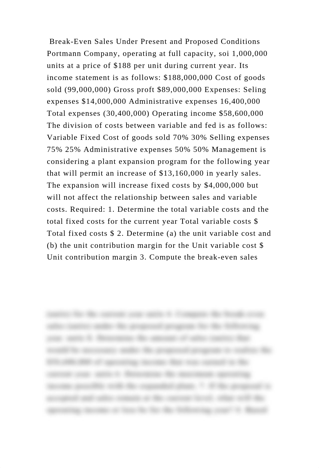 Break-Even Sales Under Present and Proposed Conditions Portmann Compa.docx_d4opg4u0zsu_page2