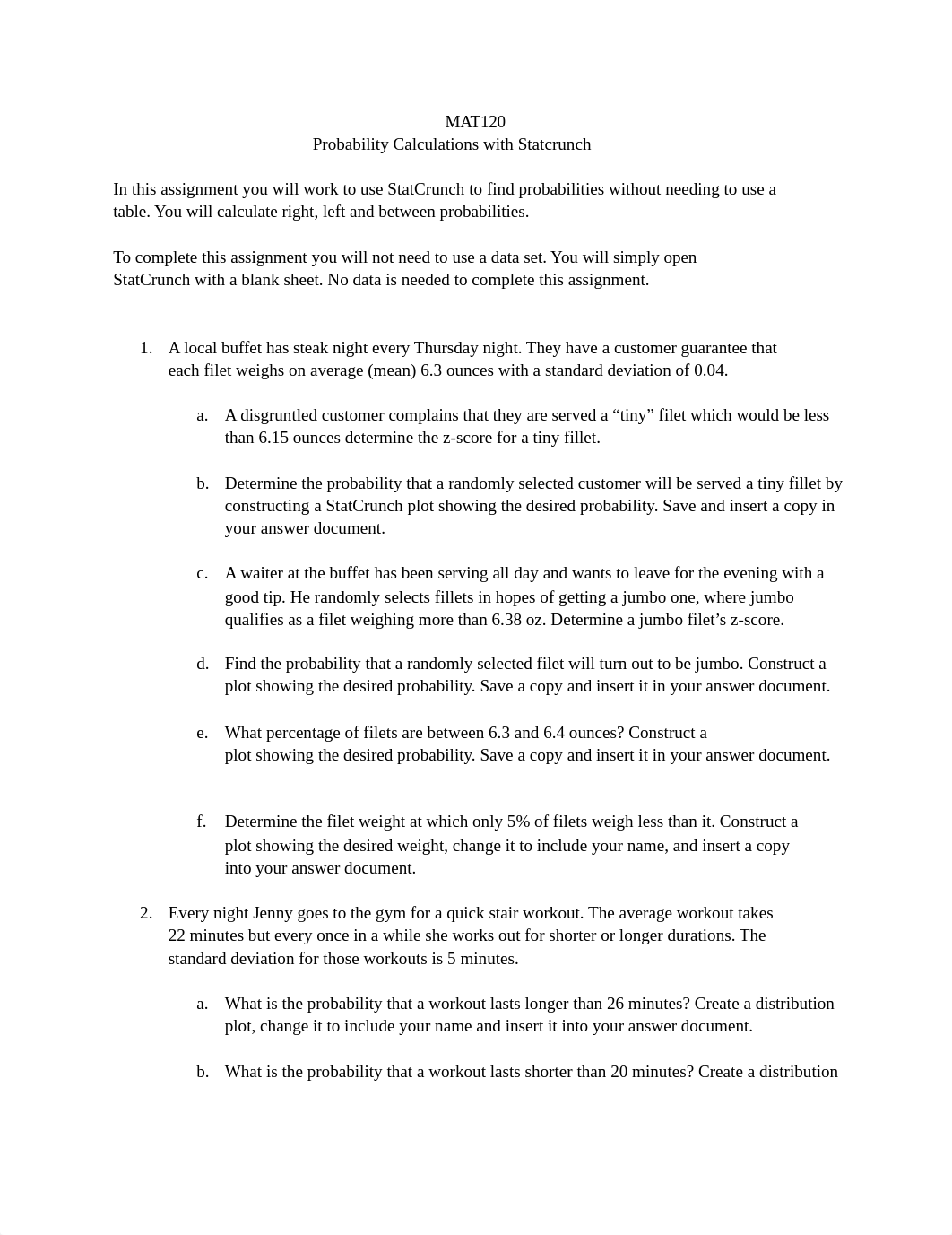 MAT120 Module 4 Probability Calculations with Statcrunch.docx_d4or7mvkek3_page1