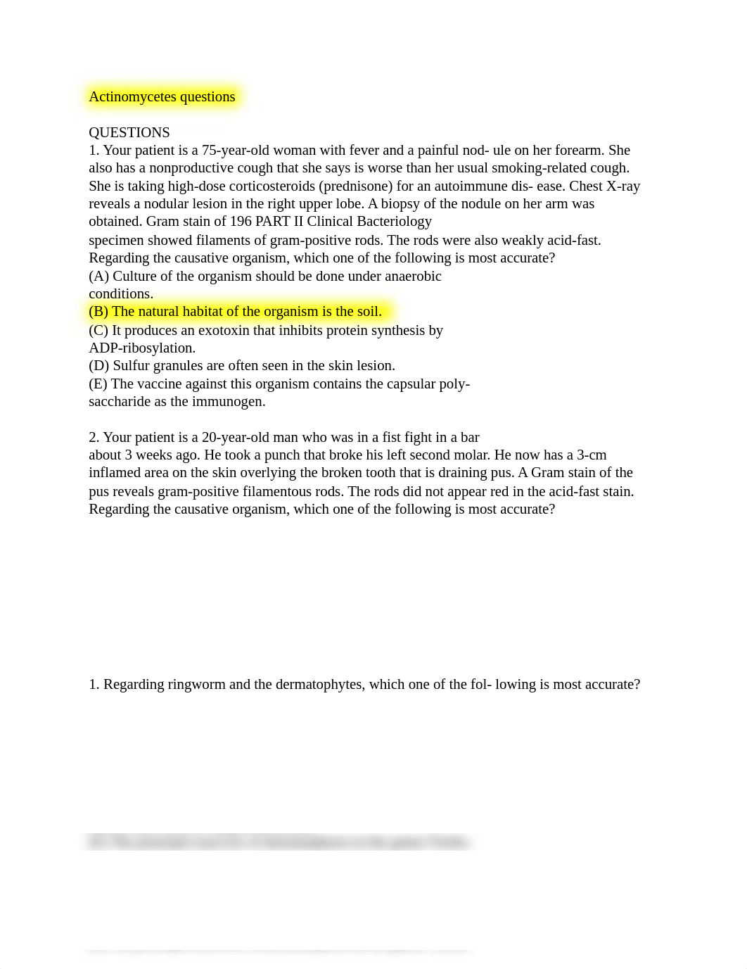 Actinomycetes and Niocardia questions.docx_d4ov24p1hc2_page1