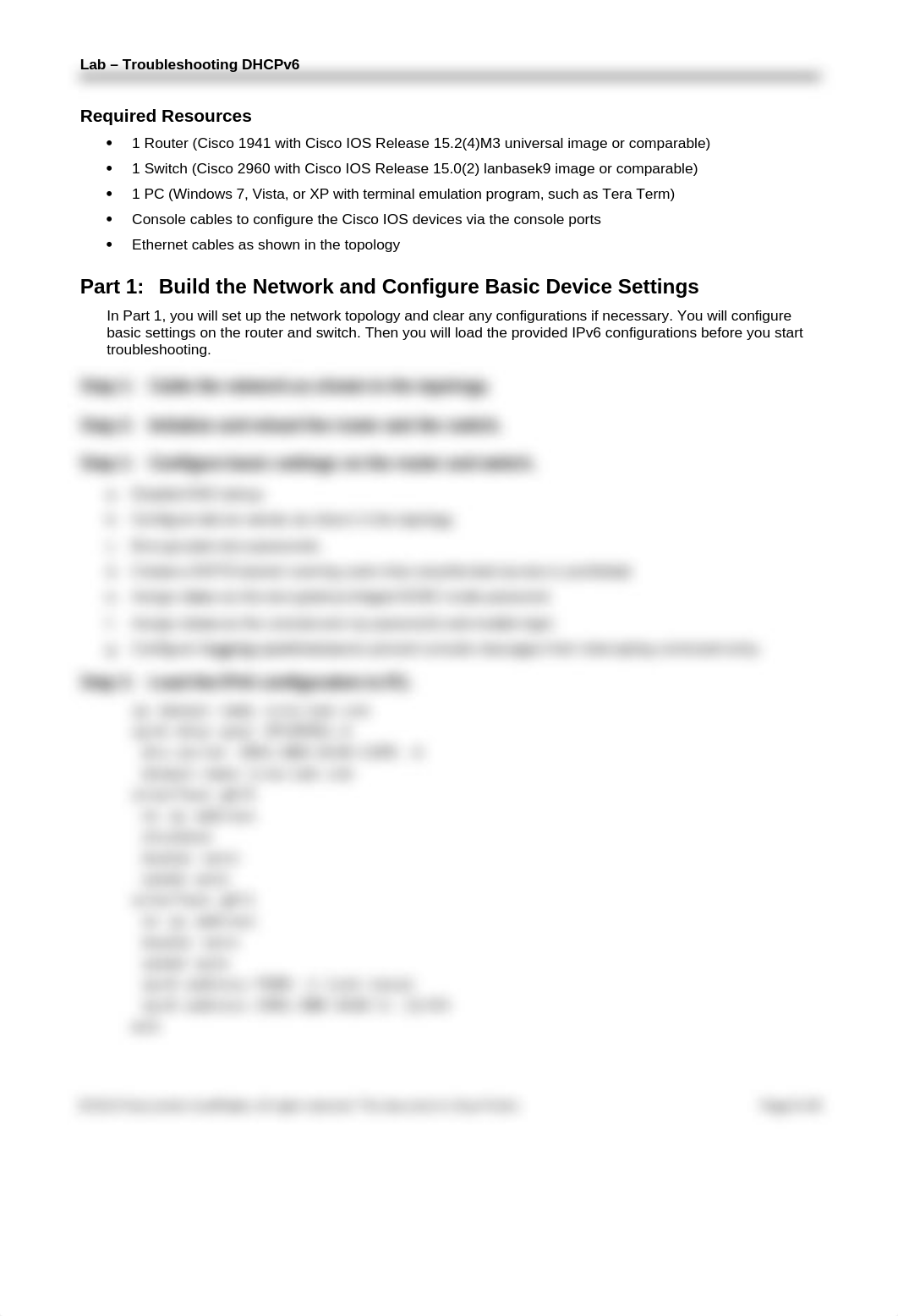 8.2.4.4 Lab - Troubleshooting DHCPv6_Numbered Snyder.docx_d4ozjrispxd_page2