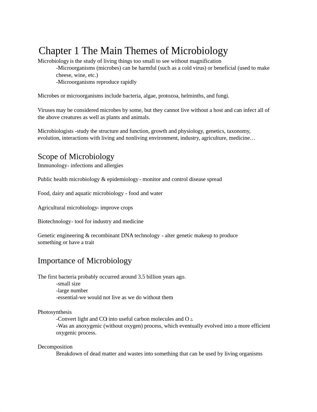 BIOS 2460 Chapter 1 The Main Themes of Microbiology.docx_d4p0ygpt849_page1