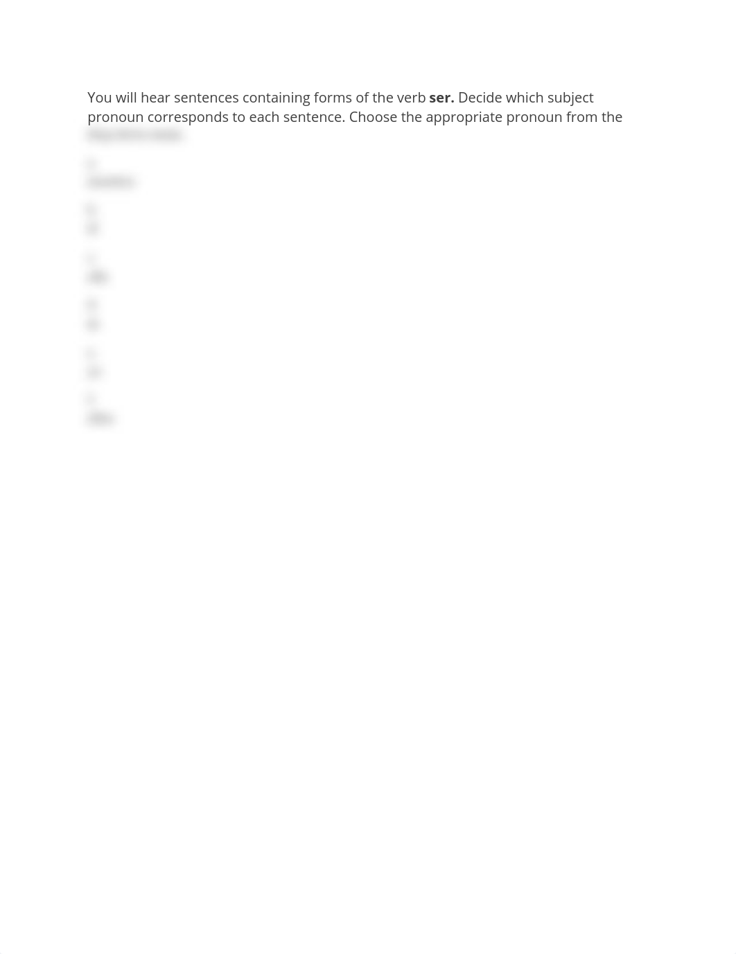 You will hear sentences containing forms of the verb.docx_d4q2qg2219h_page1