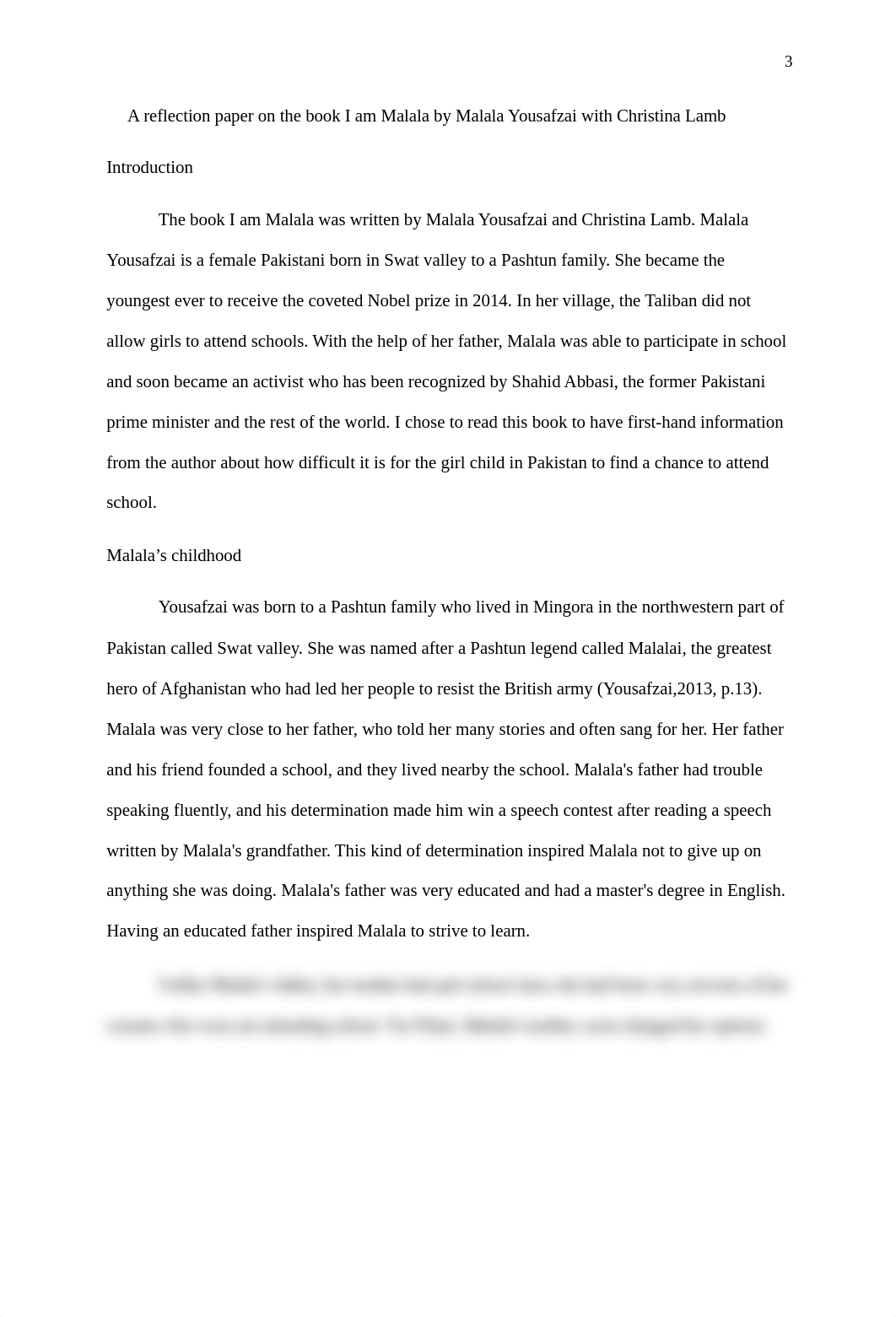 A reflection paper on the book I am Malala by Malala Yousafzai.edited.docx_d4q7b9anthn_page3