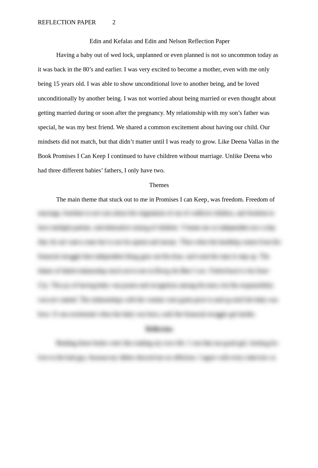 Edin and Kefalas and Edin and Nelson Reflection Paper.docx_d4q7qh663lx_page2