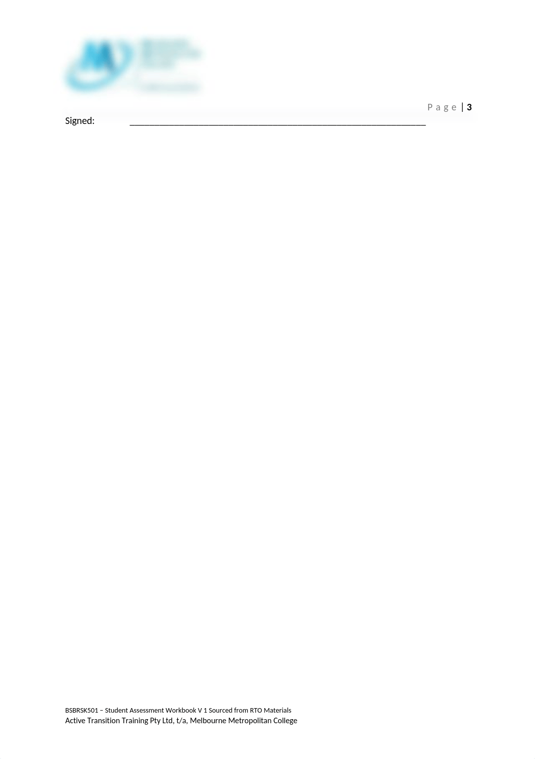 BSBRSK501 Student Assessment Workbook V1.1.docx_d4qak9znek9_page3