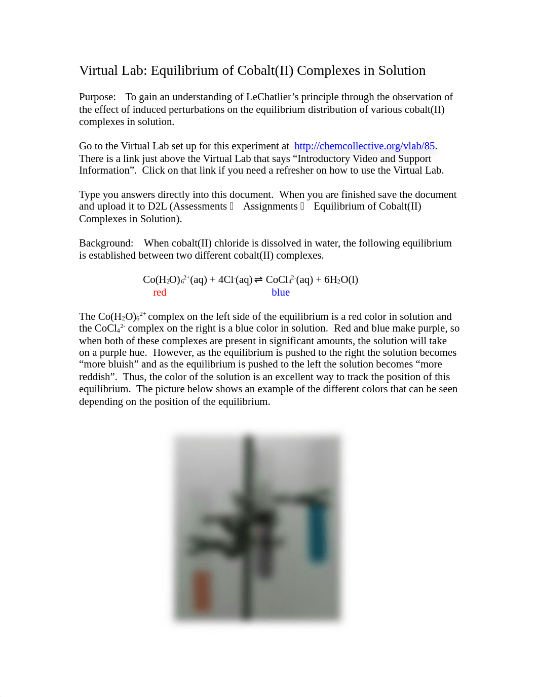 Equilbrium of Cobalt(II) Complexes in Solution.docx_d4qbz0lxyxj_page1