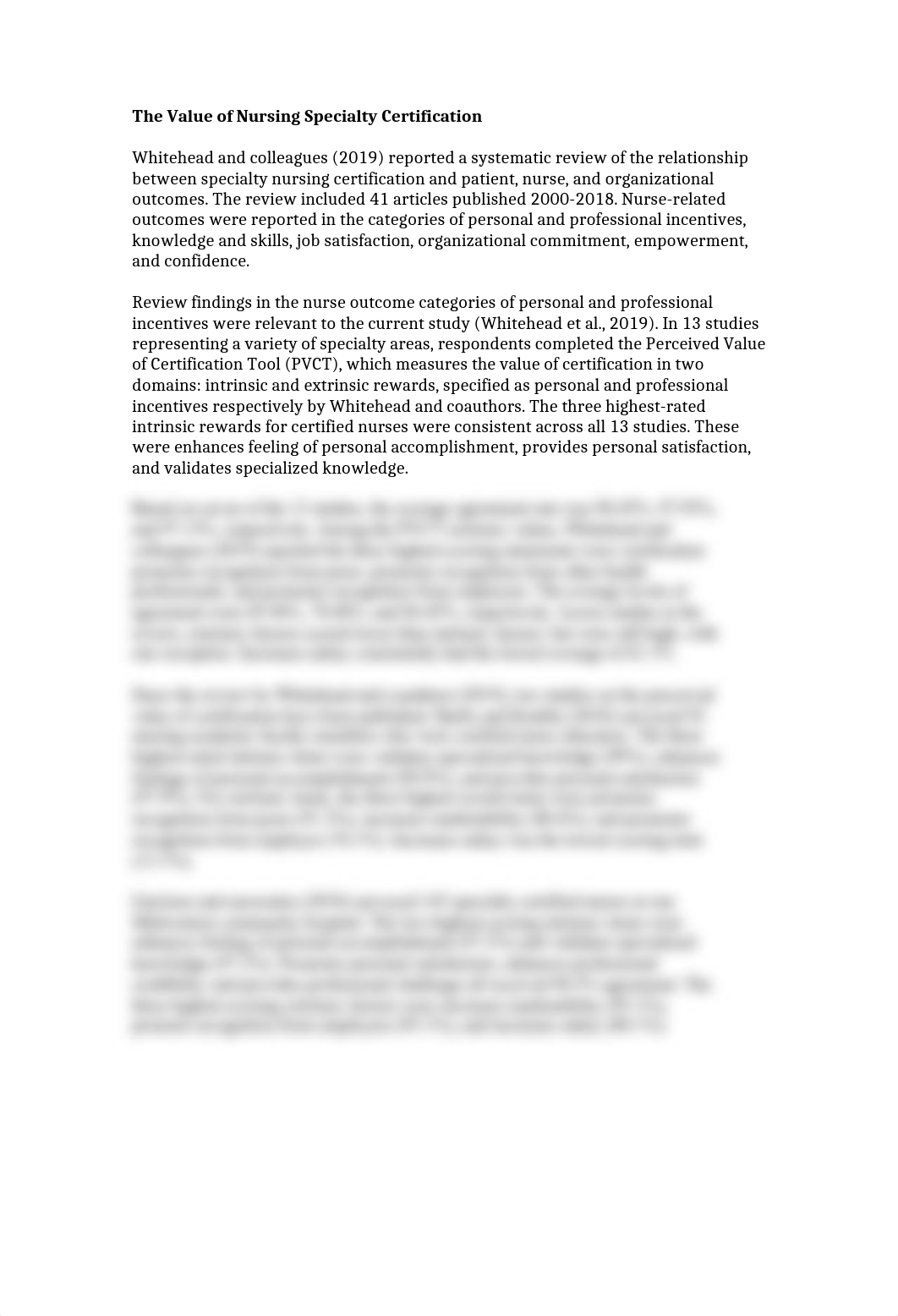 The Value of Nursing Specialty Certification.docx_d4qf14libcd_page1