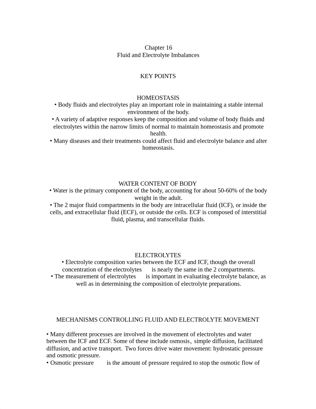 Chapter 16-Fluid and Electrolyte Imbalances Key Points.docx_d4qg51e562a_page1