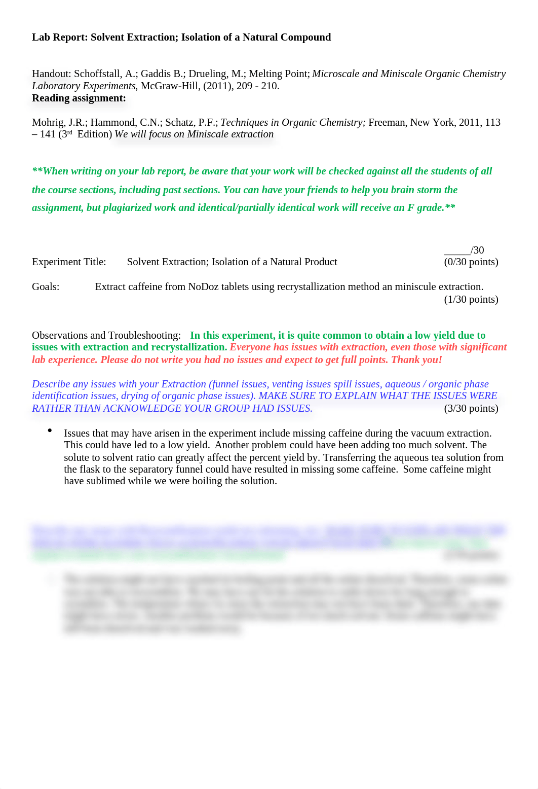 Lab Report Solvent Extraction Isolation of a Natural Product(1).doc_d4qkh4jxi43_page1