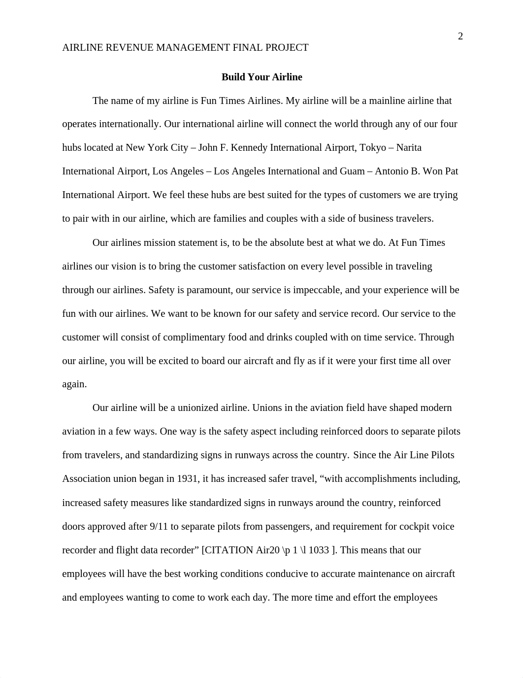 David Guel 9.3 Airline Revenue Management Final Project (PLG1).docx_d4qonfhtyjs_page2