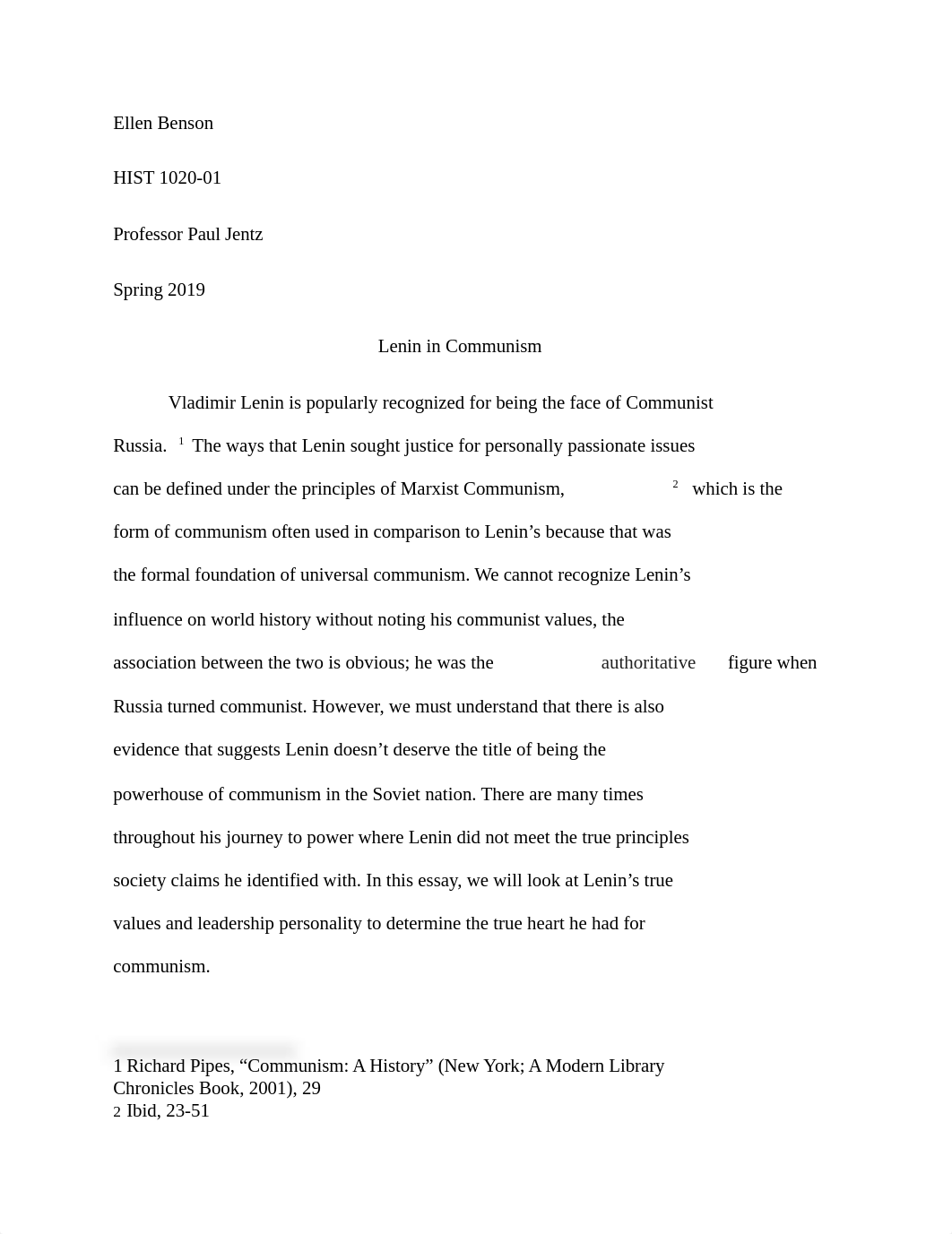 Communism Essay (AutoRecovered).docx_d4qt0bgkwxs_page1