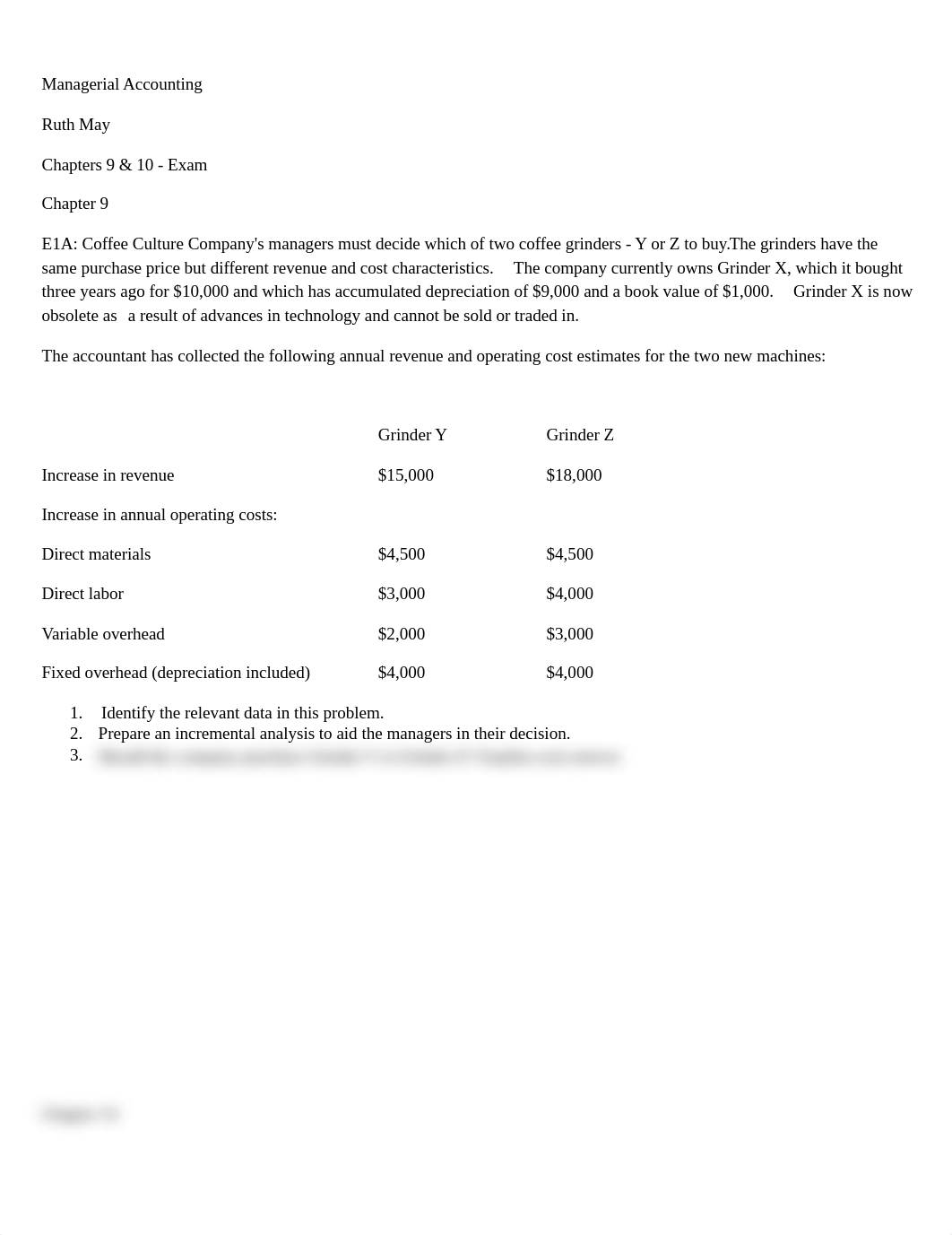 Managerial Accounting -EXAM Chapters 9 & 10.docx_d4qwvn0mdwb_page1