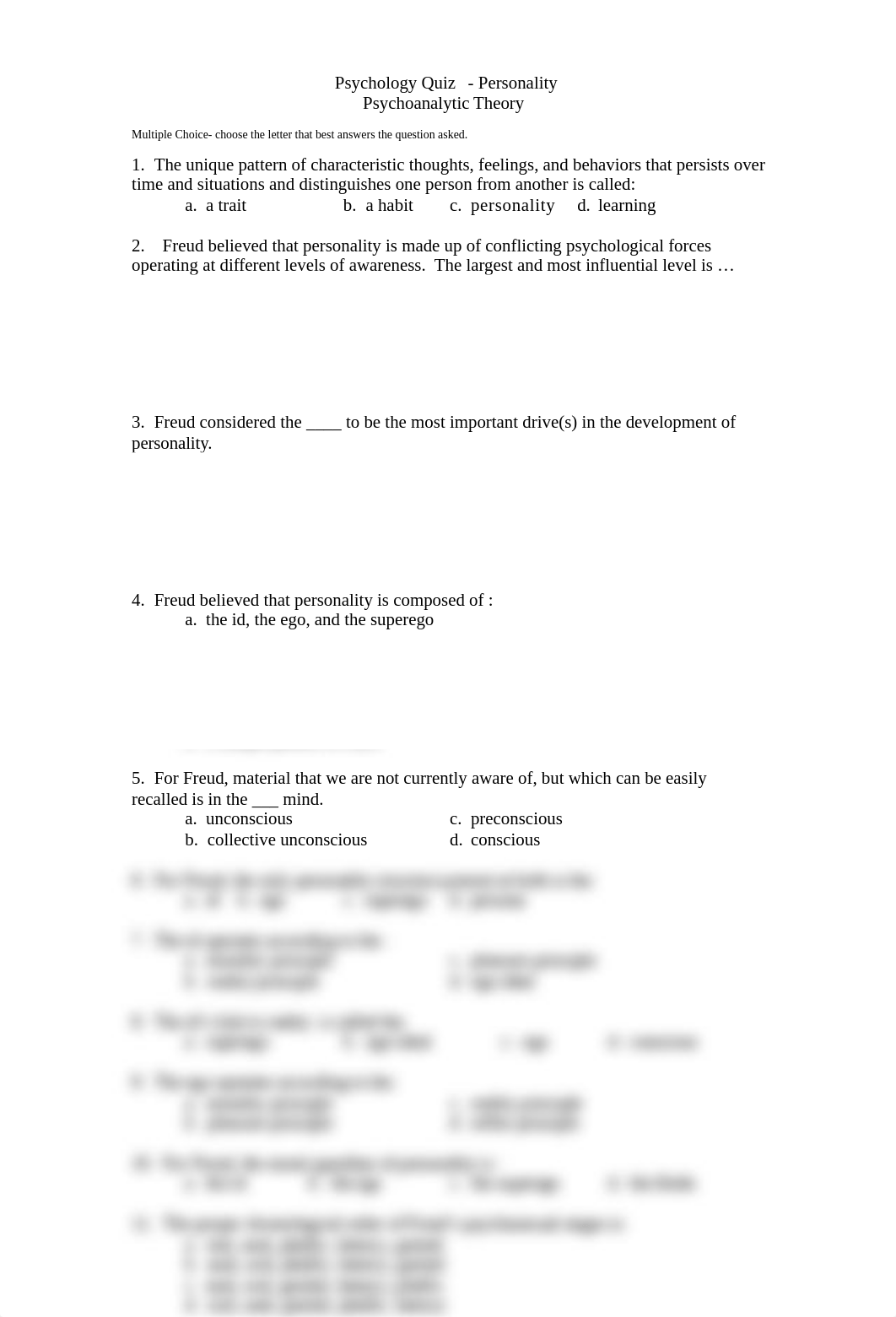 apPsychology Quiz freud.doc_d4rb80qqzl7_page1