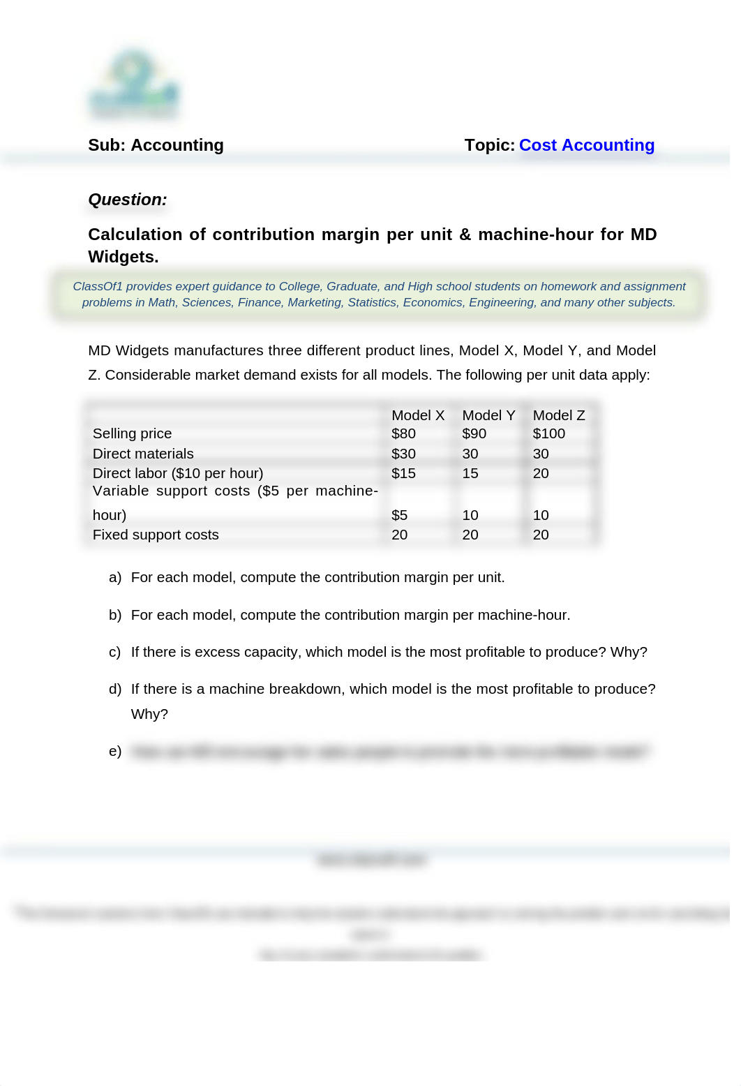 Calculation of contribution margin per unit & machine-hour for MD Widgets_d4rbw4fjvmf_page1