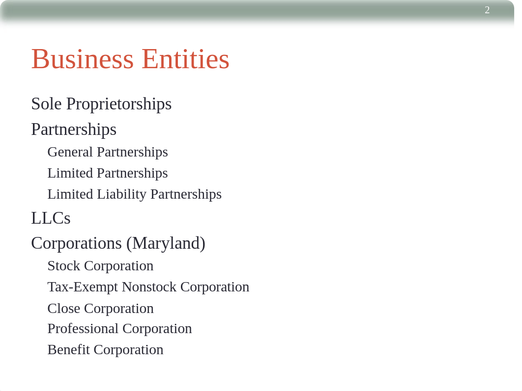 Outline - Chapters 36-39 - Business Organizations.ppt_d4rknwpii8i_page2