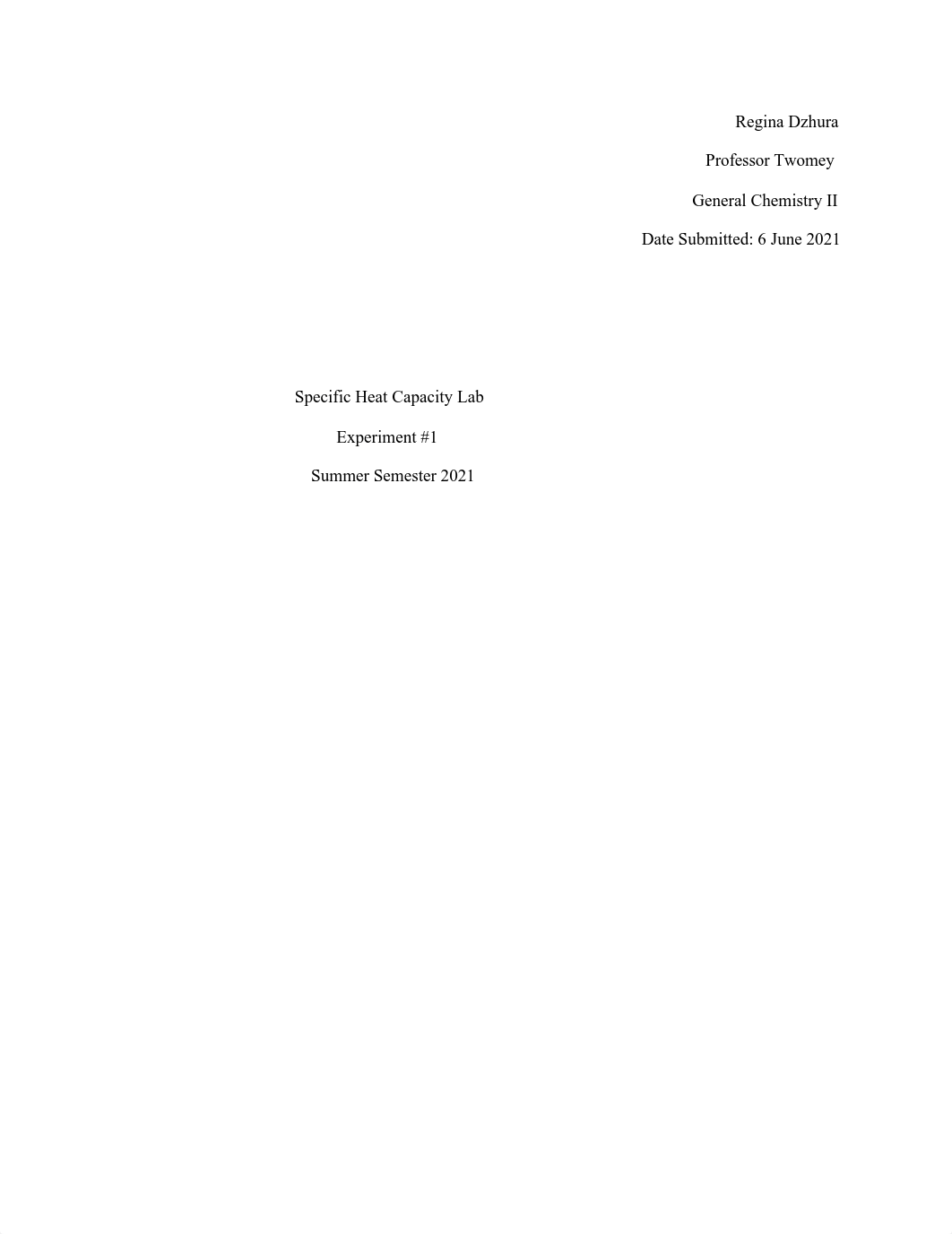 Specific Heat Lab of Copper Penny Dzhura Summer 21.pdf_d4rkviy9mbh_page1