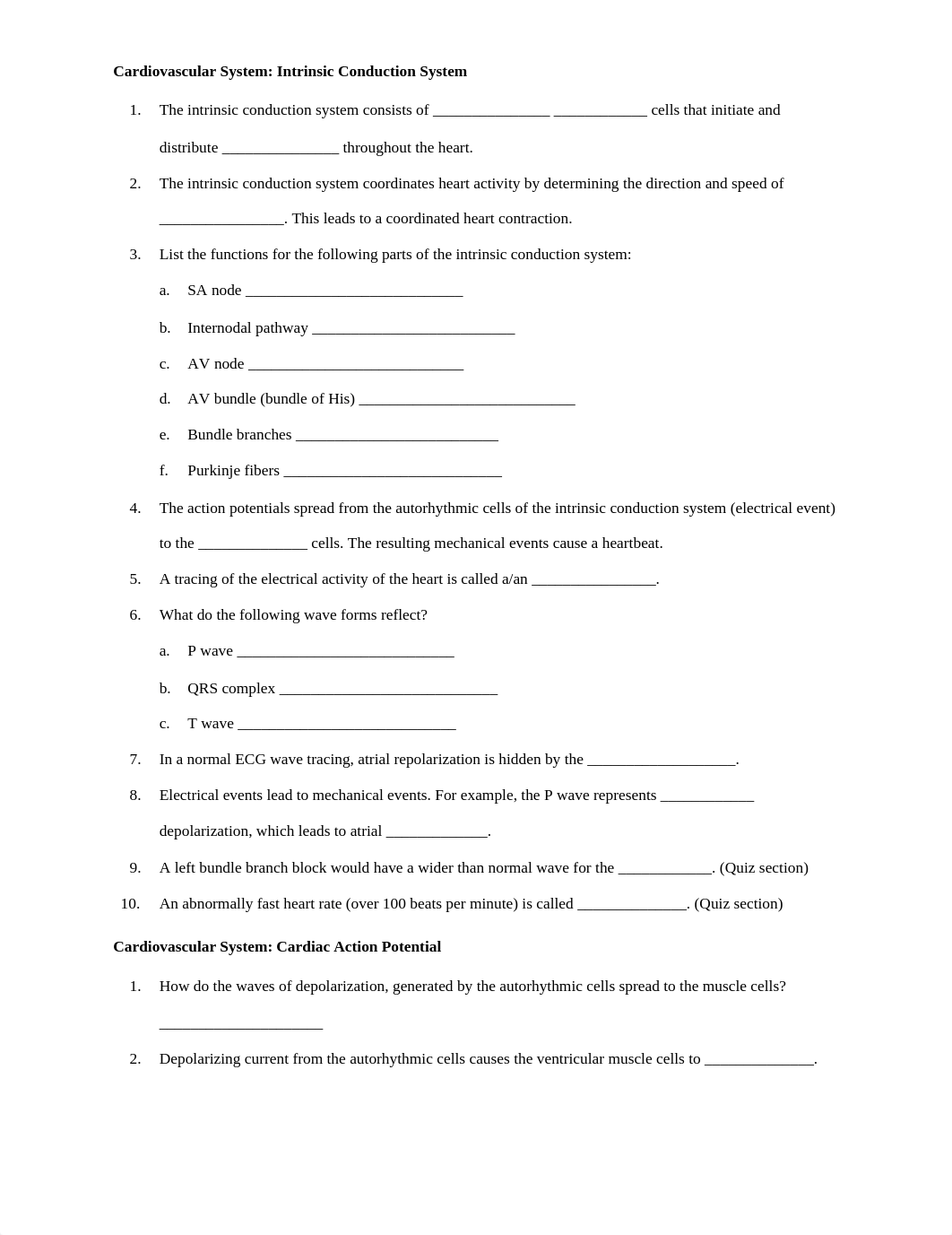 Cardiovscular System Exercise_d4ru21dh9zw_page1