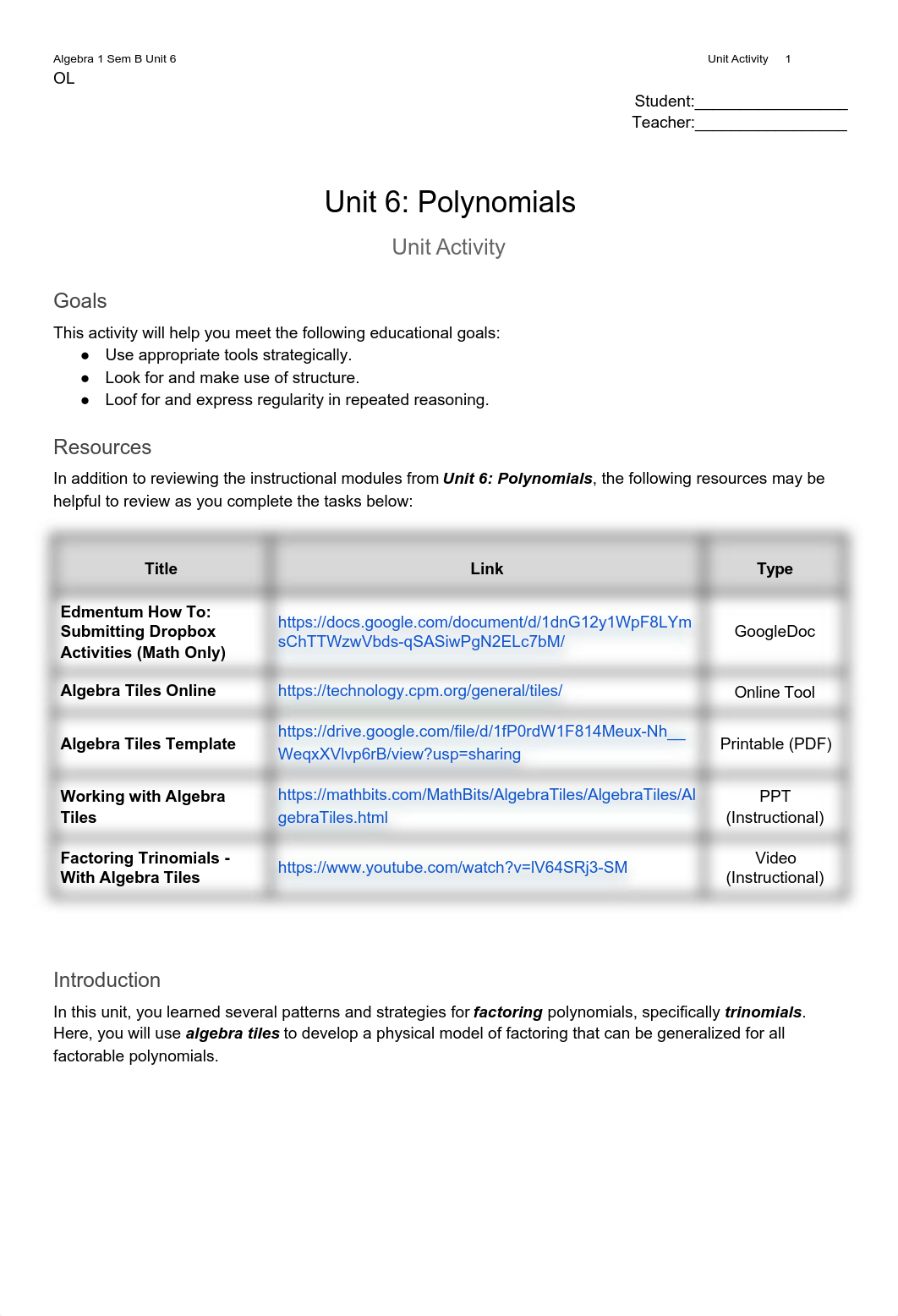 Unit Activity - Unit 6 Polynomials(3).pdf_d4rxk0vfn6m_page1