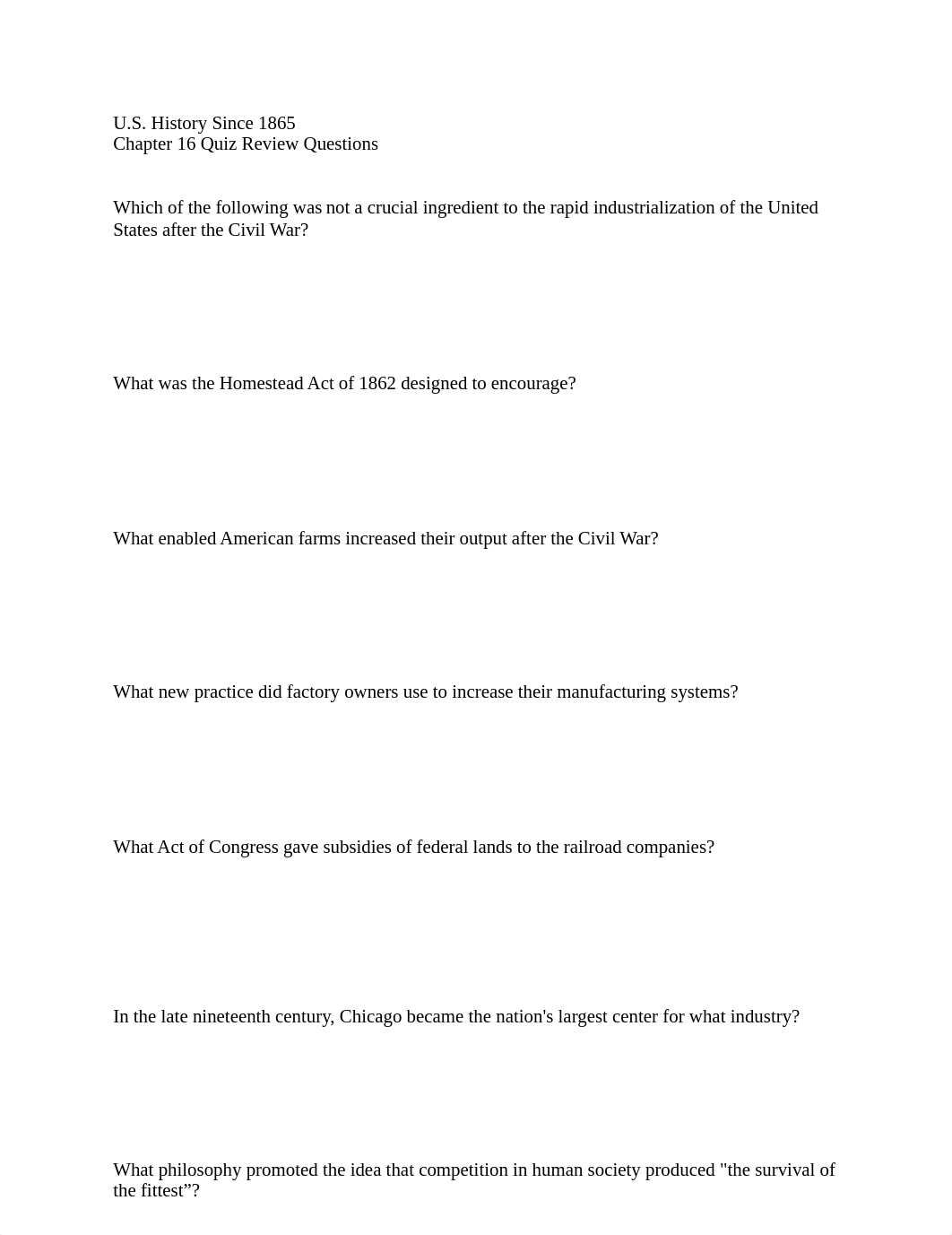 Chapter 16 Quiz U.S. Since 1865.doc_d4s3t6co29y_page1