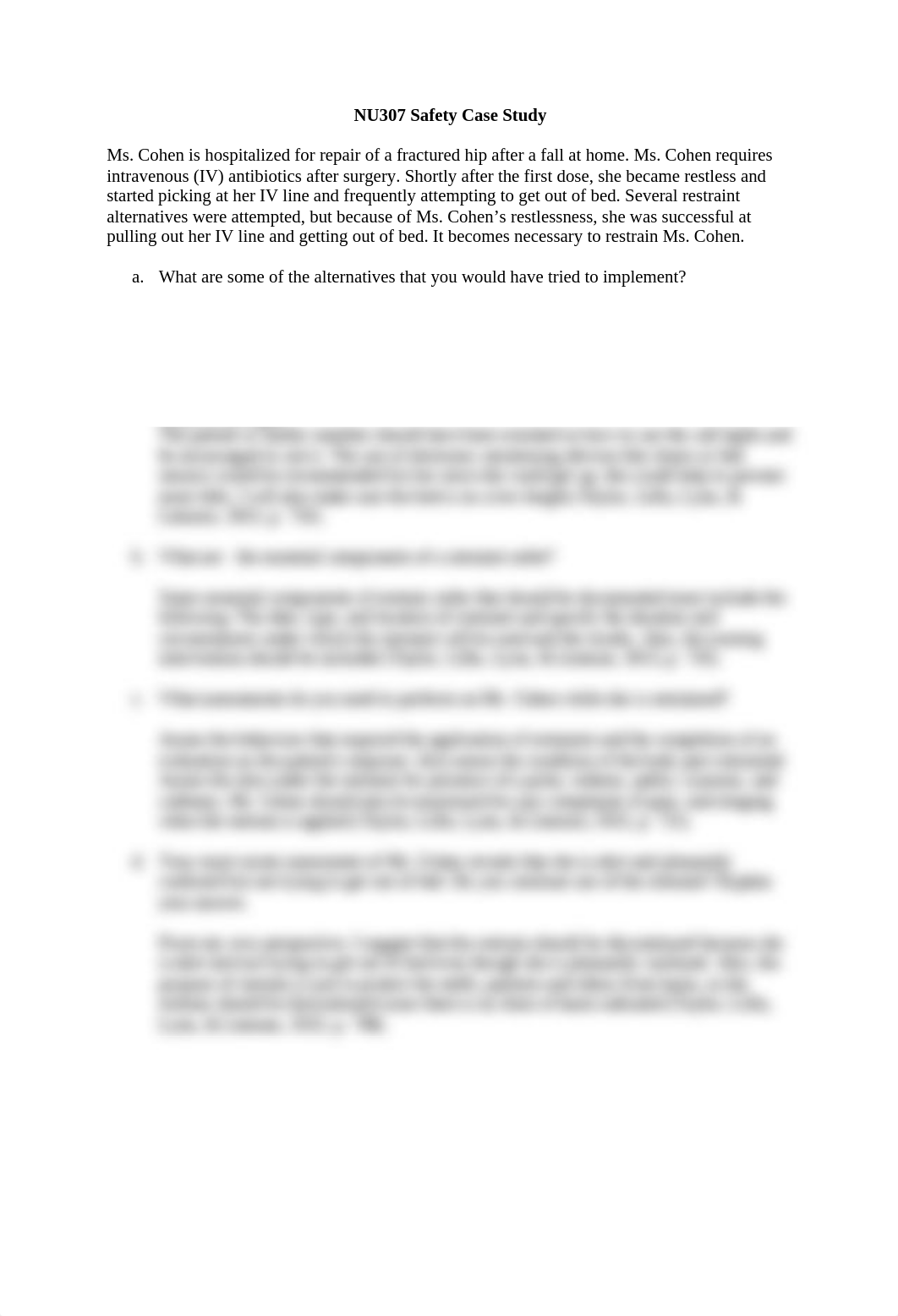 NU307 SP19 Safety Case Study (1).docx_d4s72okarq6_page1