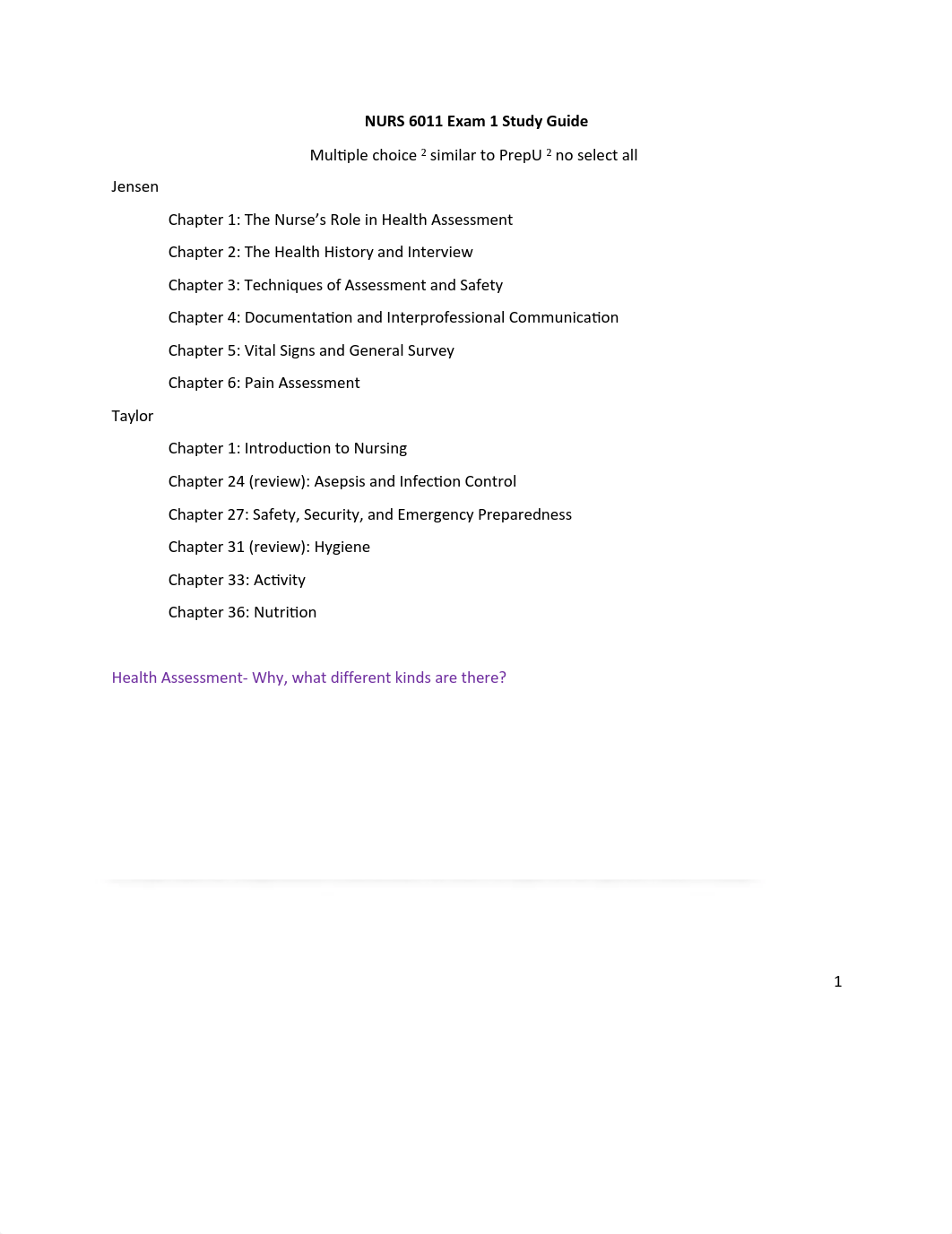 NURS 6011 Exam 1 study guide Fa21.docx - Google Docs.pdf_d4san0nwfme_page1