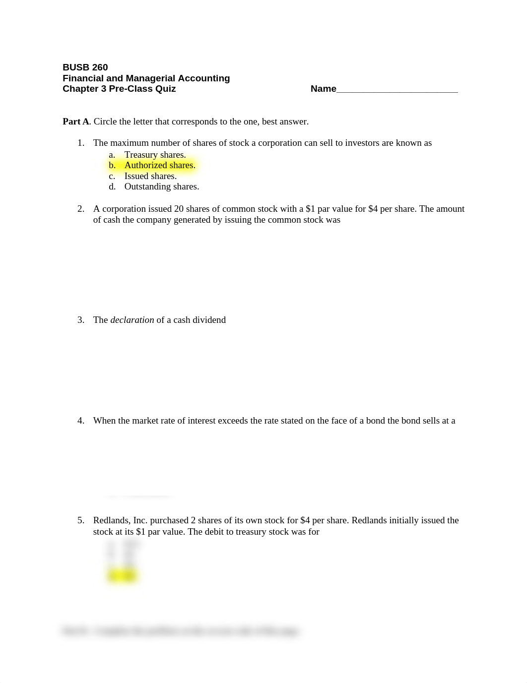 BUSB 260 Ch 3 Pre Class Quiz.docx_d4sf5f6fdux_page1