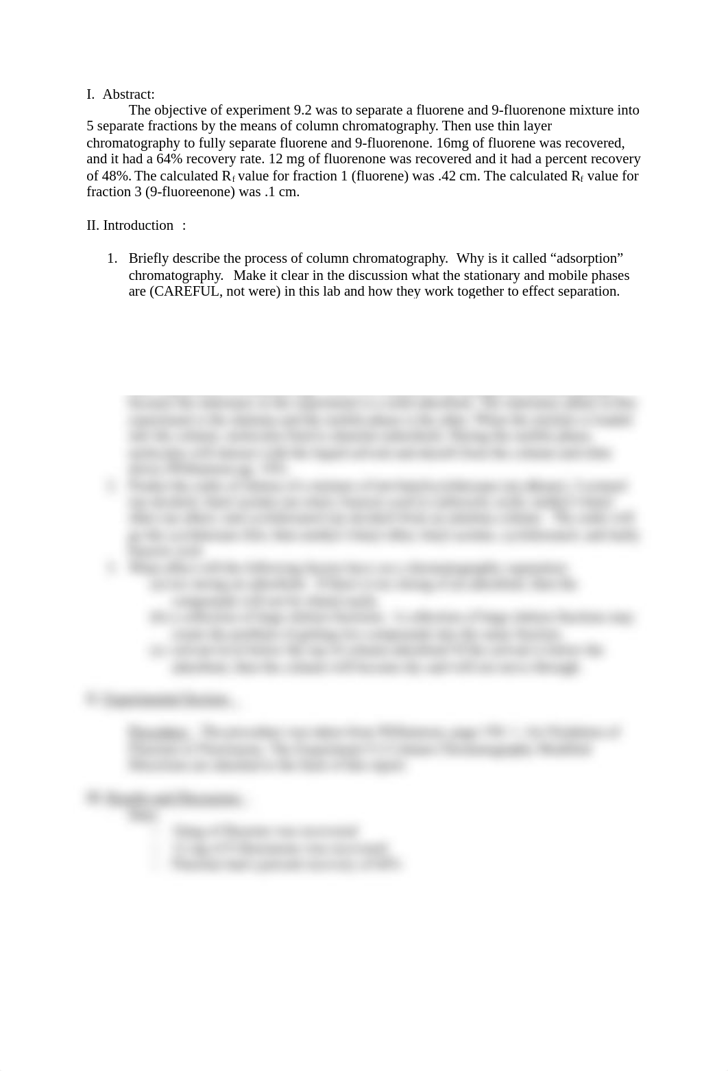 Expt-  9.2 Column Chomatography- Separation of Fluorene:9-Fluorenone Mixture.docx_d4sizcvsb1g_page2