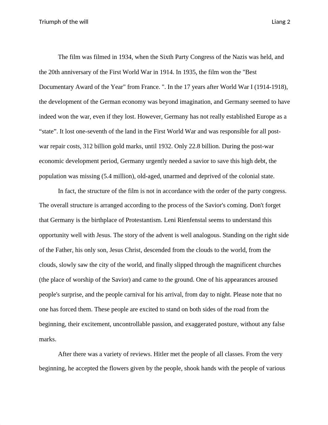 Triumph of the will analysis.docx_d4sk4soioiu_page2