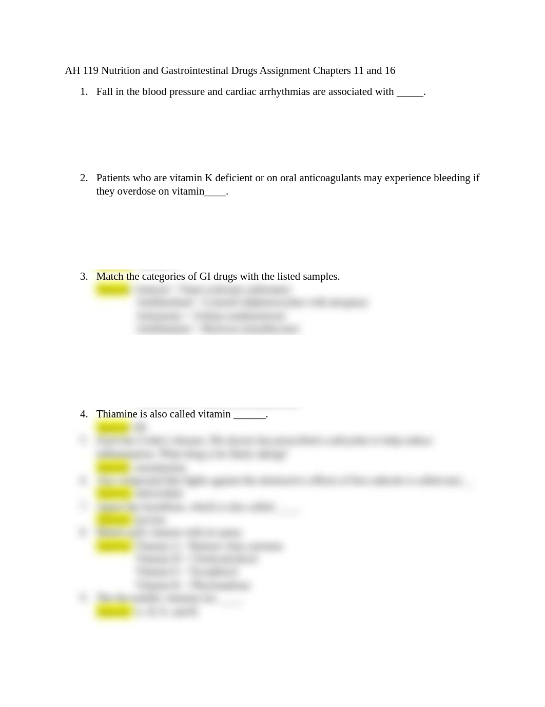 AH 119 Nutrition and Gastrointestinal Drugs Assignment Chapters 11 and 16.docx_d4smu5rxyqu_page1