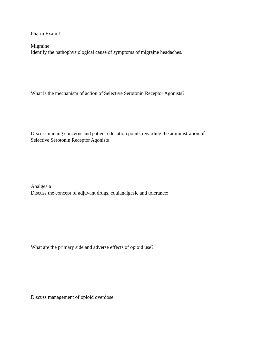 Pharm Exam 1 Study Guide.docx_d4svv8mod4n_page1