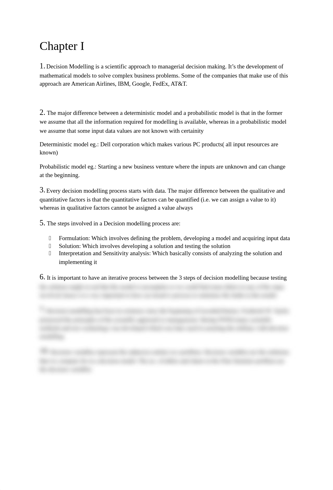 IT 608 Q - MANAGERIAL DECISION MODELING_Unit 3 Discussion Questions.docx_d4teab2uehl_page1