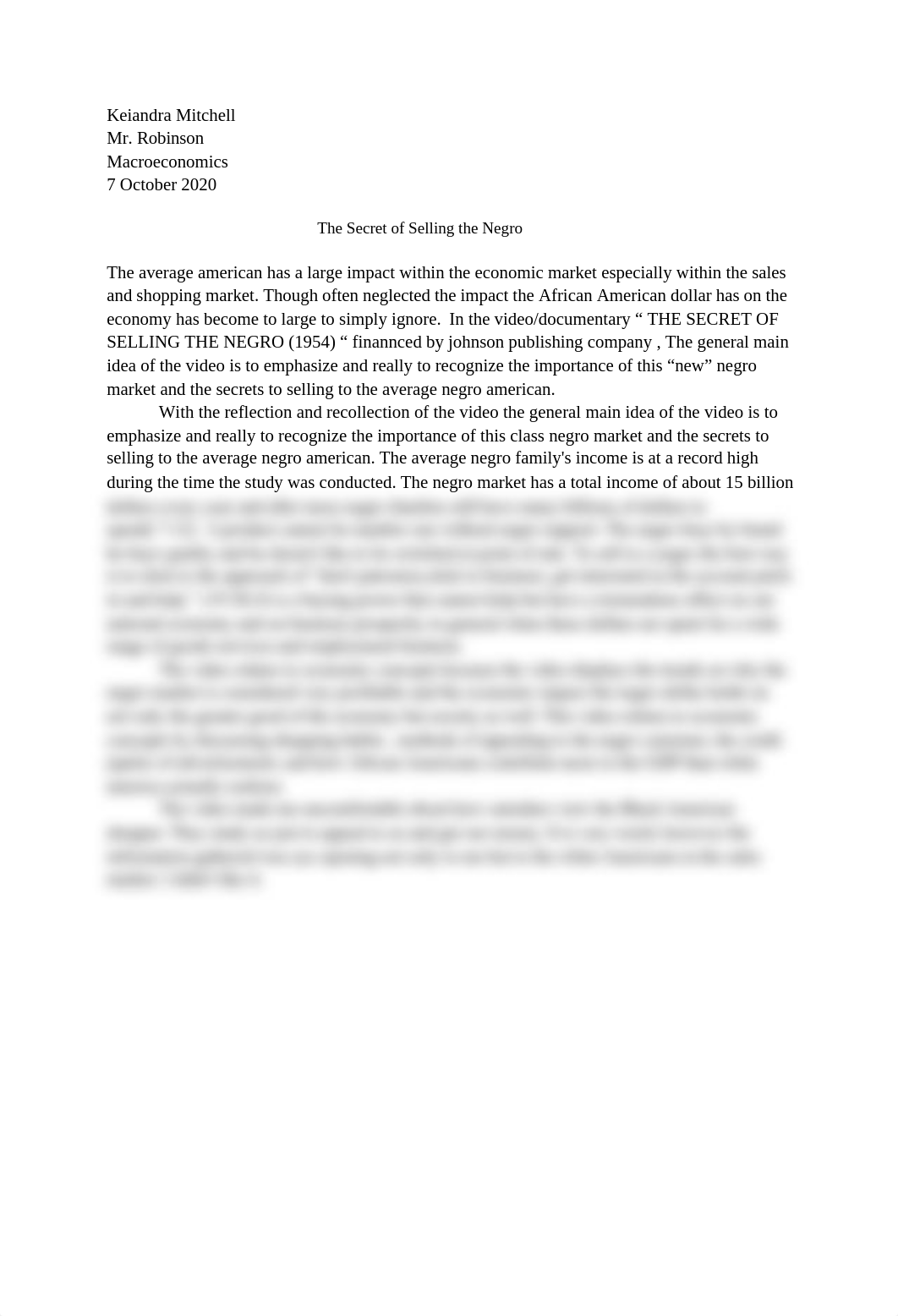 The Secret of Selling the Negro.docx_d4tho3t476g_page1