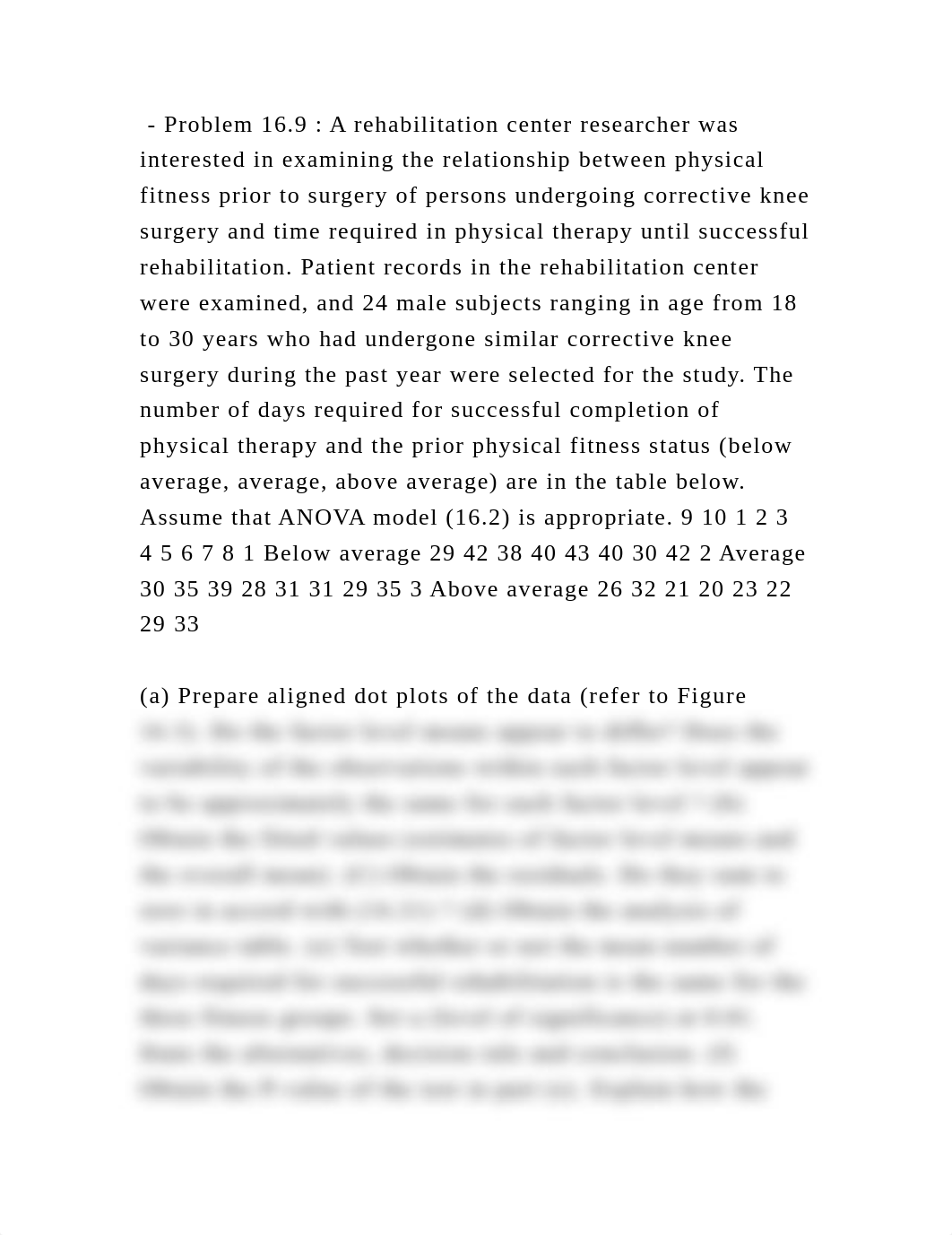 - Problem 16.9  A rehabilitation center researcher was interested in.docx_d4thvrhfto9_page2