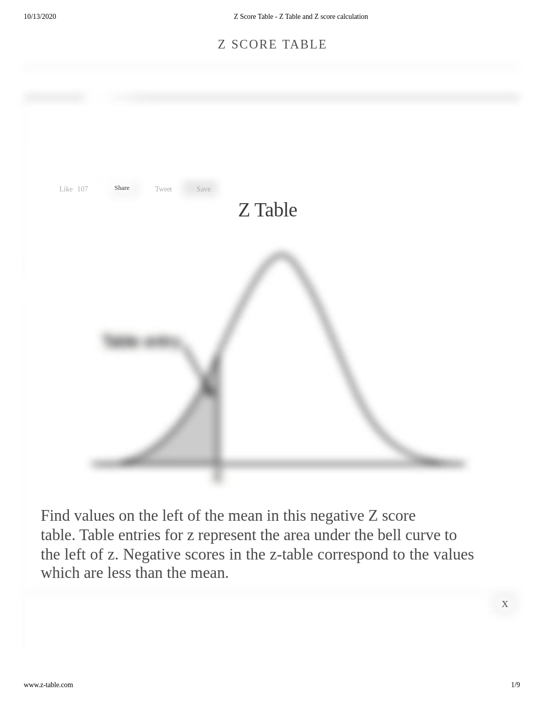 Z Score Table - Z Table and Z score calculation.pdf_d4tjaeiziz3_page1