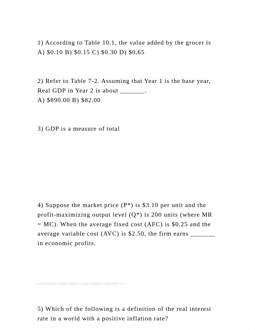 1) According to Table 10.1, the value added by the grocer isA) $0..docx_d4tn5tir9mf_page2