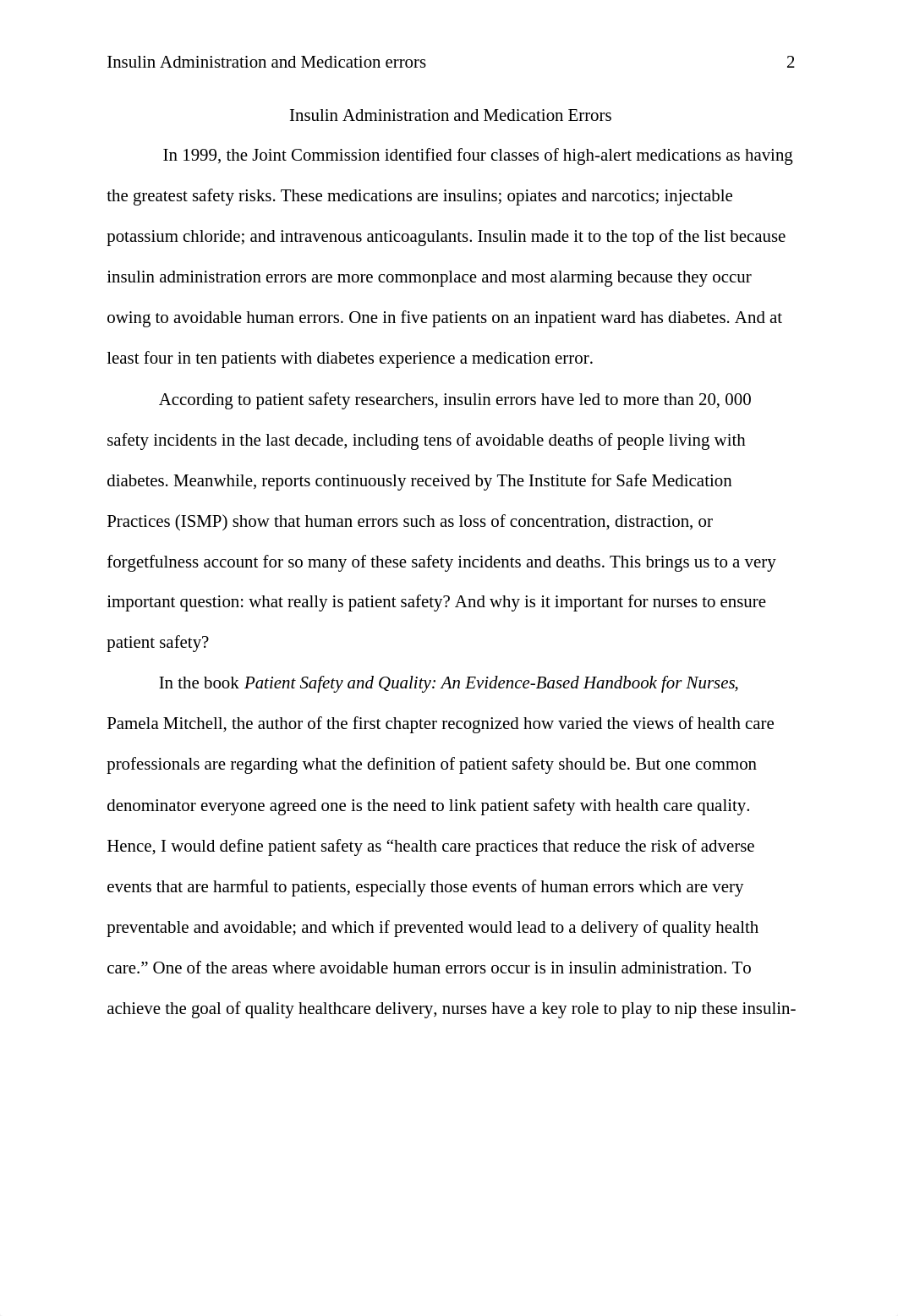 Patient Safety - Insulin Administration and Medication Errors.docx_d4tqe5ru1if_page2