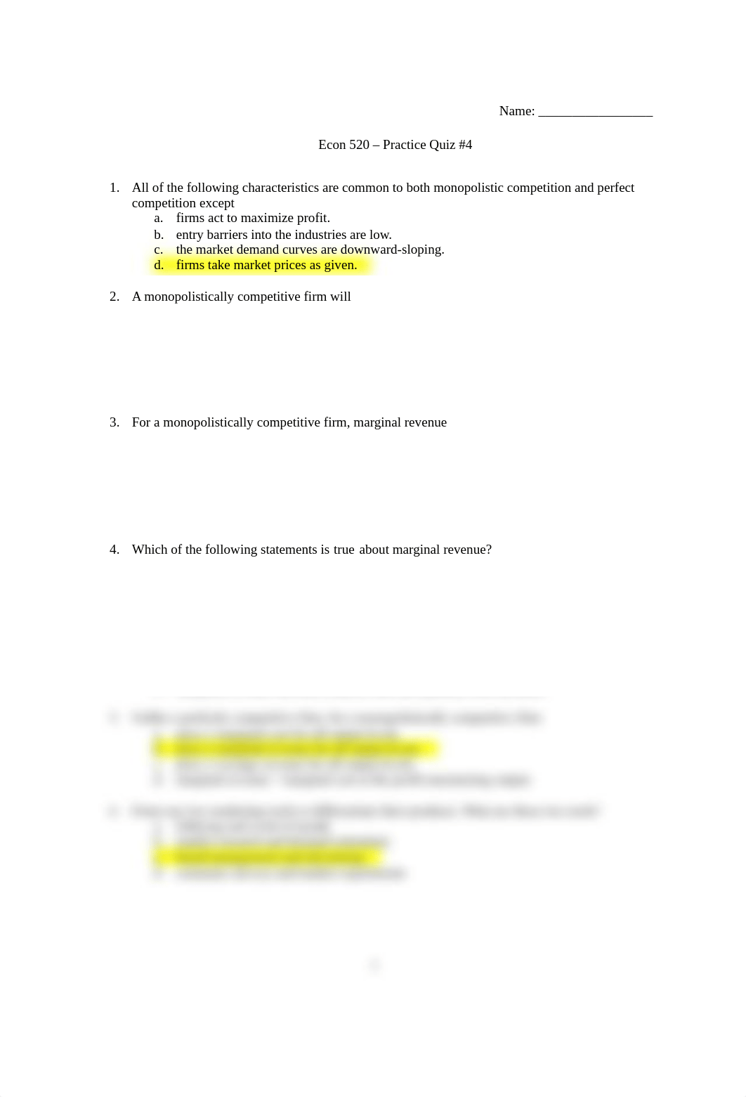 Econ 520 - Practice Quiz 4 (Answer Key).docx_d4tu20sshxy_page1