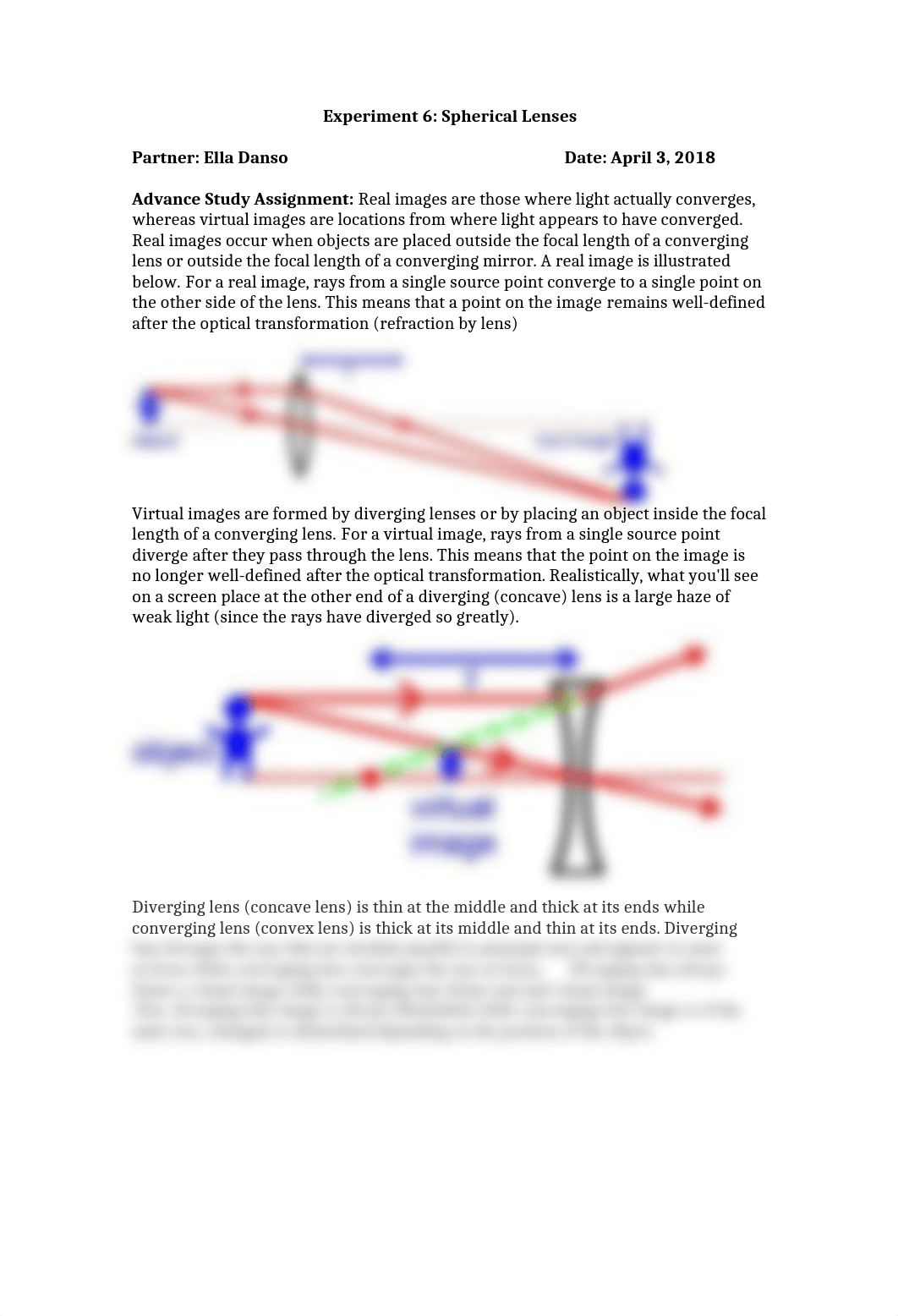 Experiment 6 Spherical Lenses physics report.docx_d4u1hu73v7l_page1